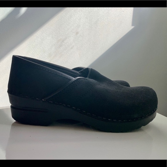 Sanita Danish Suede Clogs - Picture 3 of 4